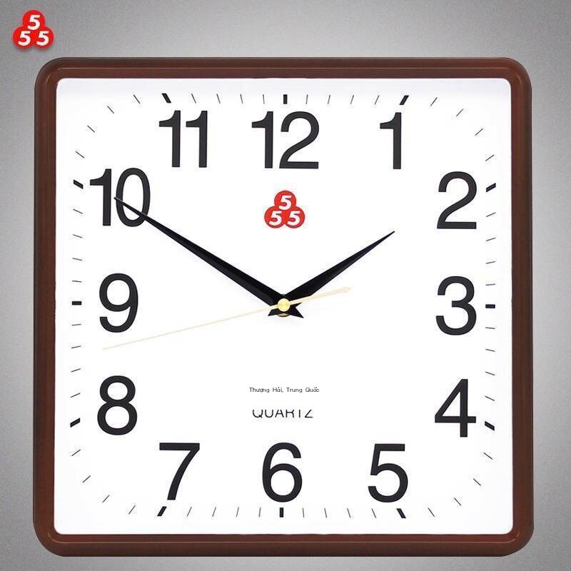 [GIÁ SỈ]  555 Đồng thương hiệu Sanwu Thượng Hải, khách, treo tường phòng ngủ, thạch anh im lặng, đồ