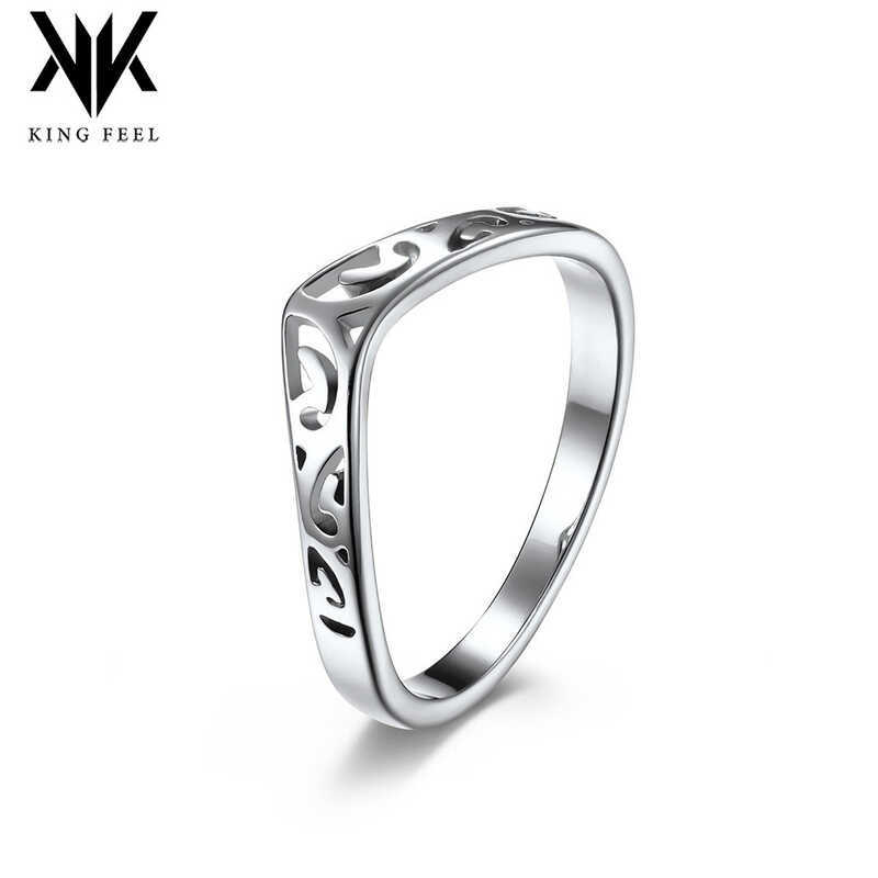 Rỗng Celtic Thắt Nút Thép Titan Nhẫn Hình Trái Tim Celtic Cầu Hôn Nữ Đuôi Vòng Tay