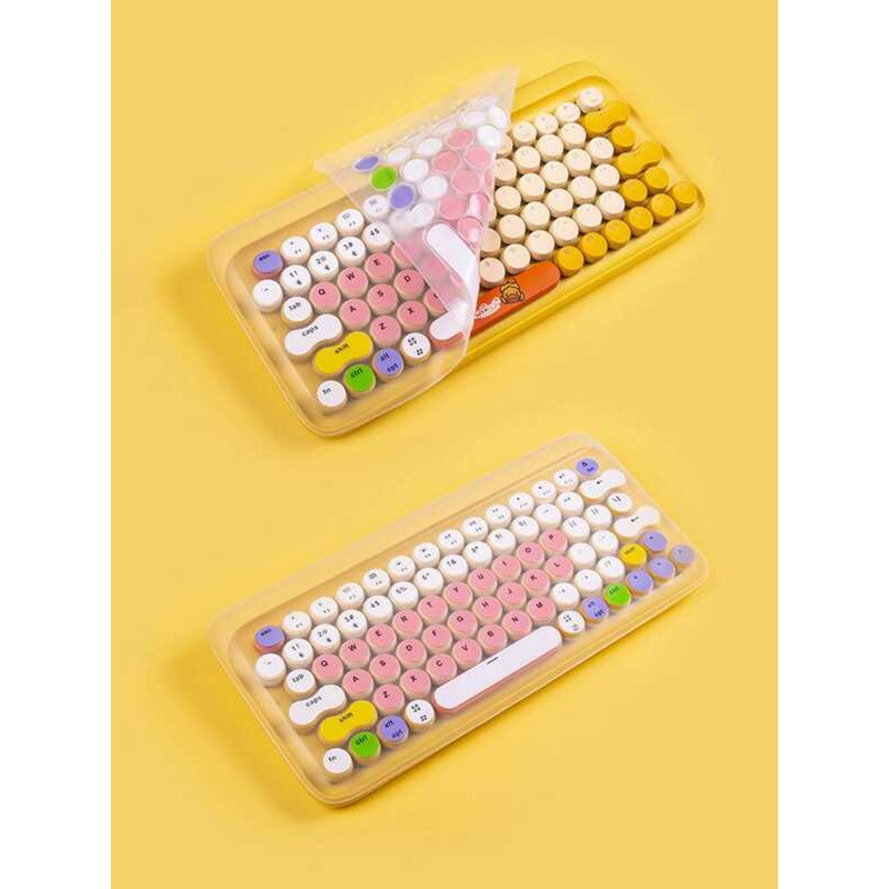 Lofree Bluetooth Chấm Chấm Bàn Phím Phim Bảo Vệ lofree Lofree Phim Bảo Vệ Mũ Tròn Cơ Chống Bụi Bao