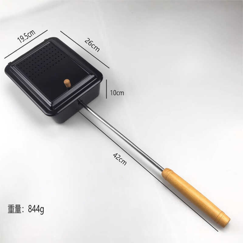 Máy làm bỏng ngô Mini Hướng dẫn sử dụng gia đình Trẻ em Chảo nướng bỏng ngô nhỏ Máy làm bỏng ngô Máy làm bỏng ngô