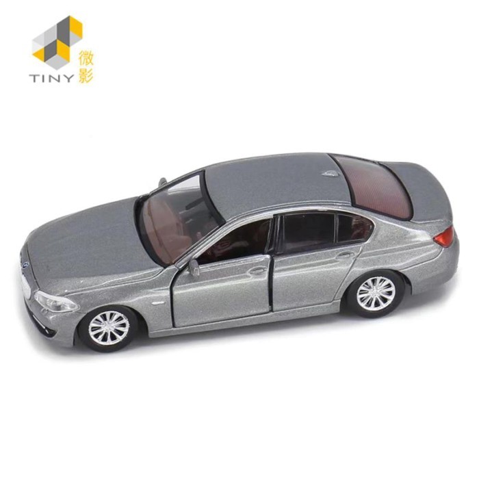 Xe hợp kim Tiny City CN01-BMW 5 Series F10 Xám (Lái xe bên trái) ATC64516-CN