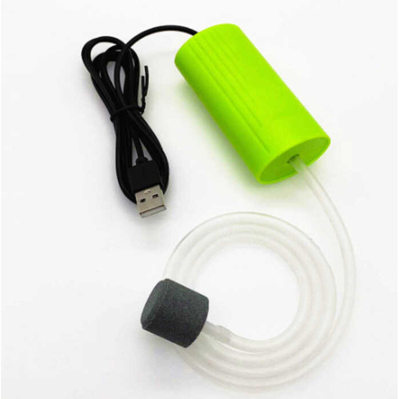 Ni Hao Bể Cá Cá Bơm Oxy Nuôi Cá Hộ Gia Đình Nhỏ usb Bơm Oxy Siêu Trơn Hộ Gia Đình Oxy Hóa Oxy Lớn Ox