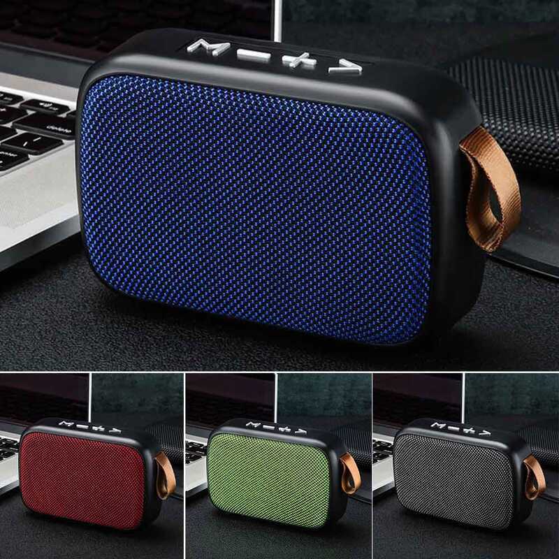 MG2 Vải Bluetooth Card Loa Không Dây Stereo Di Động Mini Loa Siêu Trầm Ngoài Trời Di Động