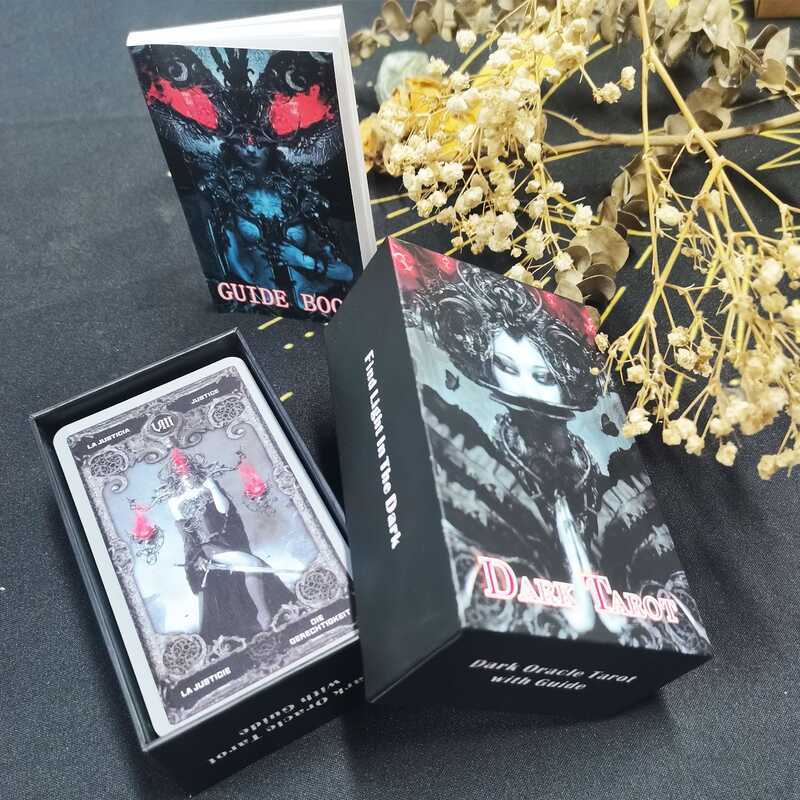Dark Tarot Dark Tarot Destiny Love Career witch Tarot Phiên bản tiếng Anh Cung cấp độc quyền