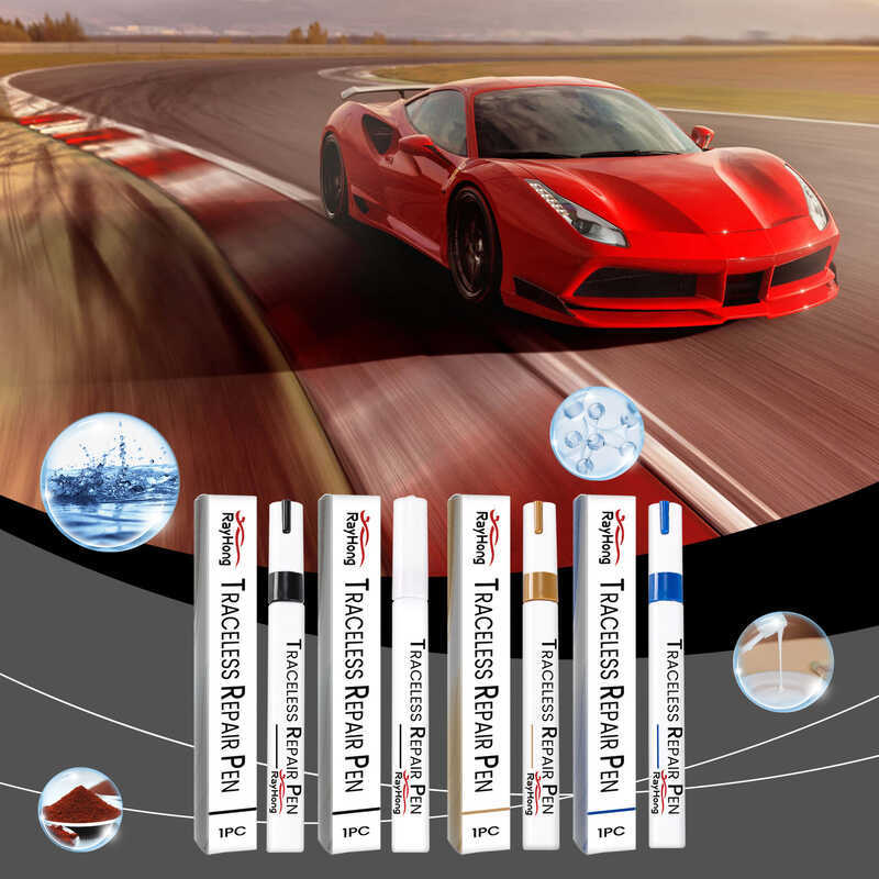 Rayhong Xe Touch-Up Paint Pen Xe Touch-Up Paint Scratch Scratch Repair Đổi Mới Màu Xe Touch-Up Paint
