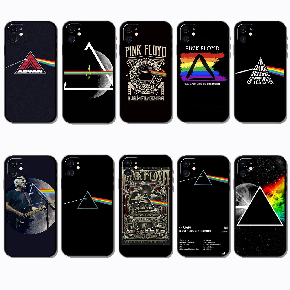 Ốp điện thoại màu đen mềm cho iPhone 11 11Pro 11Pro Max NG11 Dark Side of the Moon Tour Vỏ bảo vệ ch