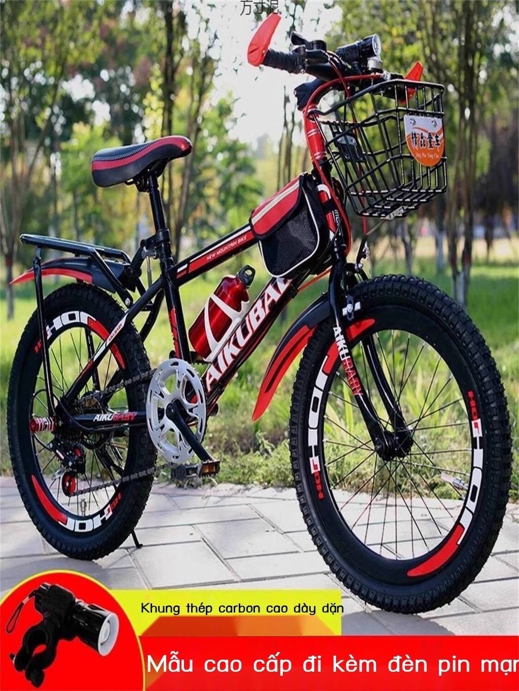 Xe trẻ em tuổi từ 6 đến 12, leo núi tốc độ biến thiên học sinh 20inch 22inch 24inch cả trai và bé g