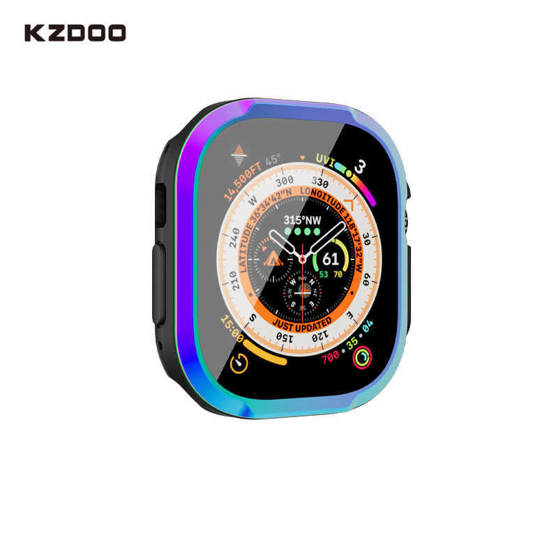 KZDOO Armor Thích hợp cho Watch watch8 Vỏ bảo vệ Vỏ kim loại Vỏ tích hợp phim 45 / 49