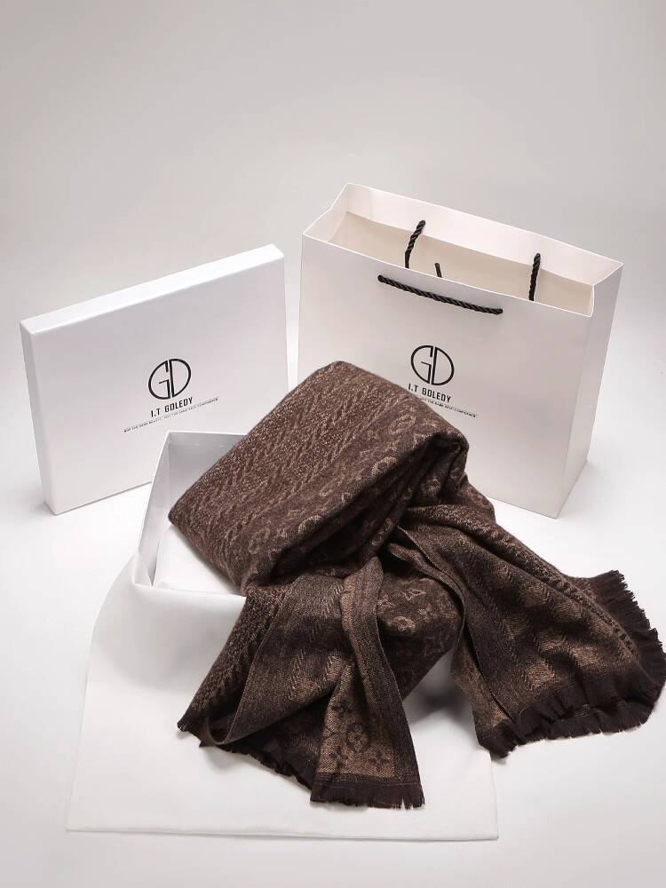 [Mẫu mới] Quà tặng Ngày Valentine Hong Kong IT GDLEDY len dày khăn choàng quà sinh nhật cho bạn gái