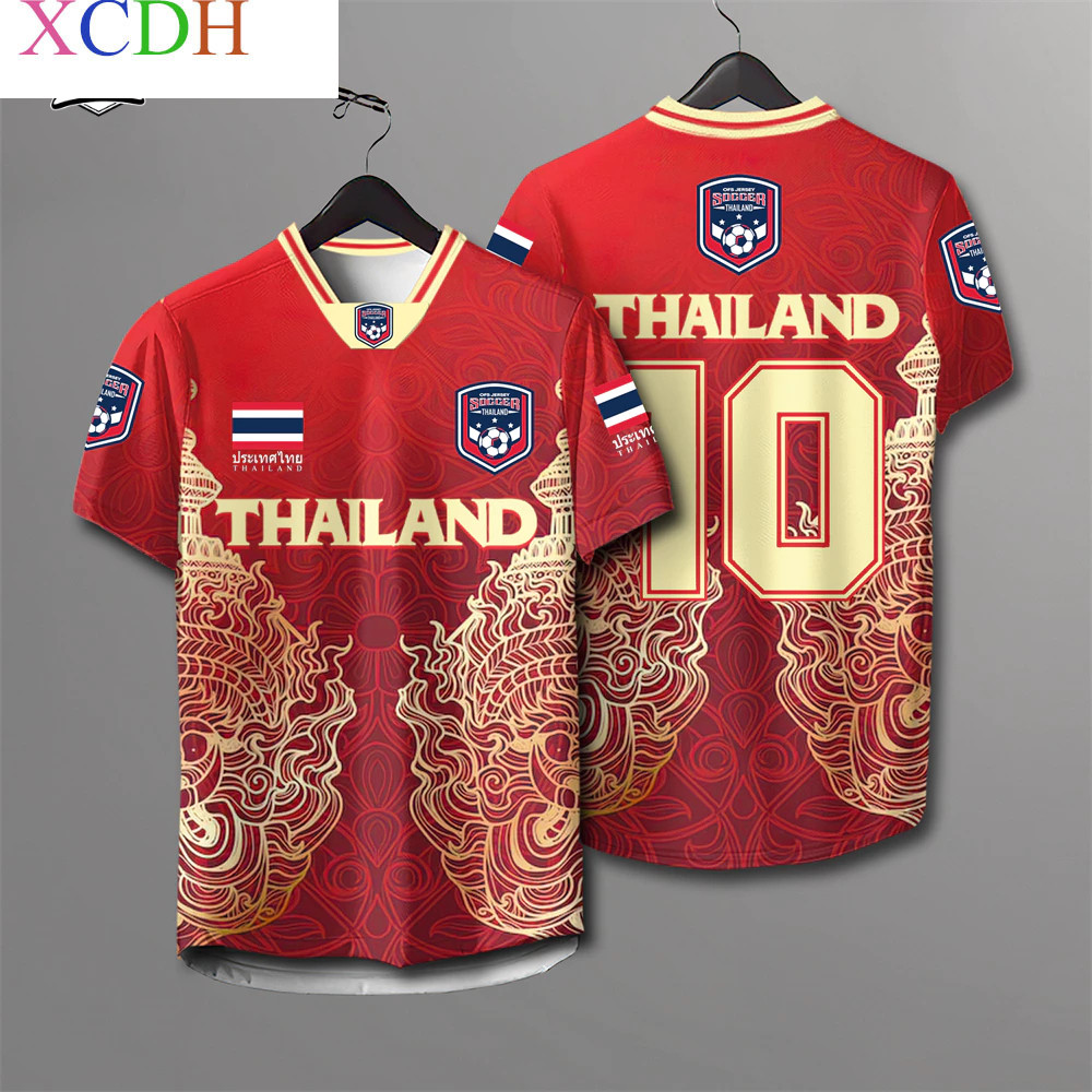 Mẫu áo sơmi của Đội tuyển quốc gia Thái Lan và CLB Buriram United - Phù hợp mặc hàng ngày