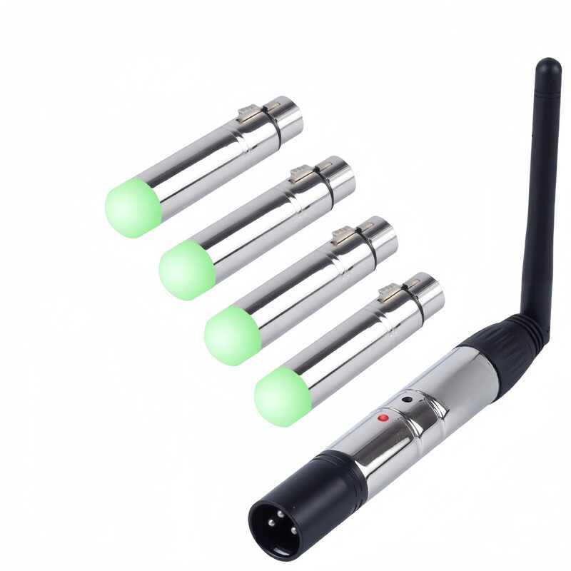 Bộ thu phát dmx512 không dây 2.4g Bộ thu phát dmx512 Bộ điều khiển không dây dmx512