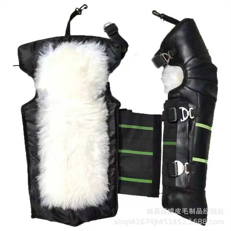 Quần Legging Da Cừu Úc Dày Chống Gió, Ấm Áp