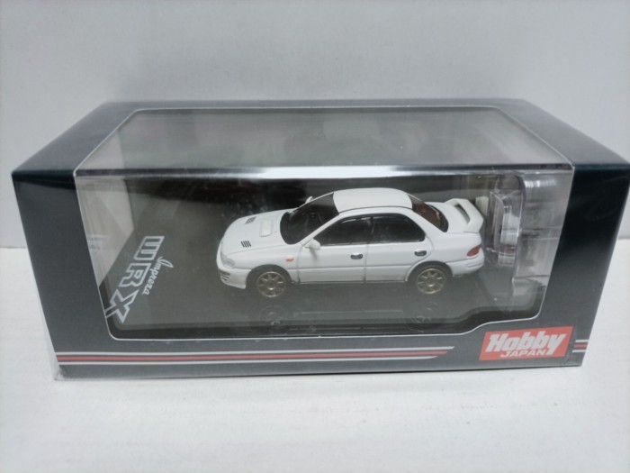 Hobby Japan 1 64 Subaru Pterano Xe Thể Thao Mẫu WRX STi GC8 Trắng Năng Động
