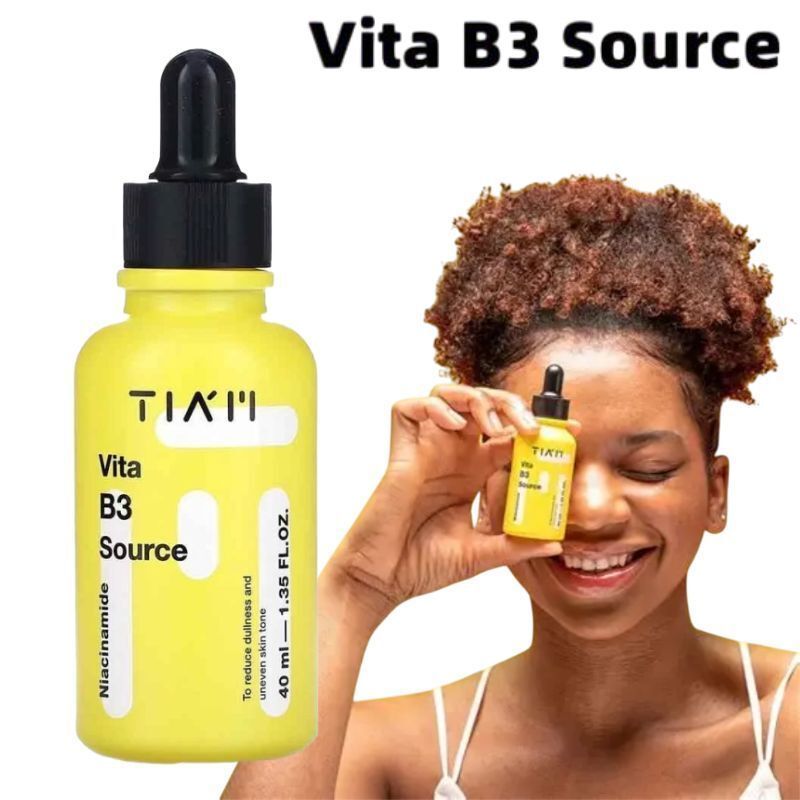 Brightening Serum 40ml, Restores Oily, Acne-Prone, Sensitive Skin 10%+Tia'M Vita B3 Arbutin 2%