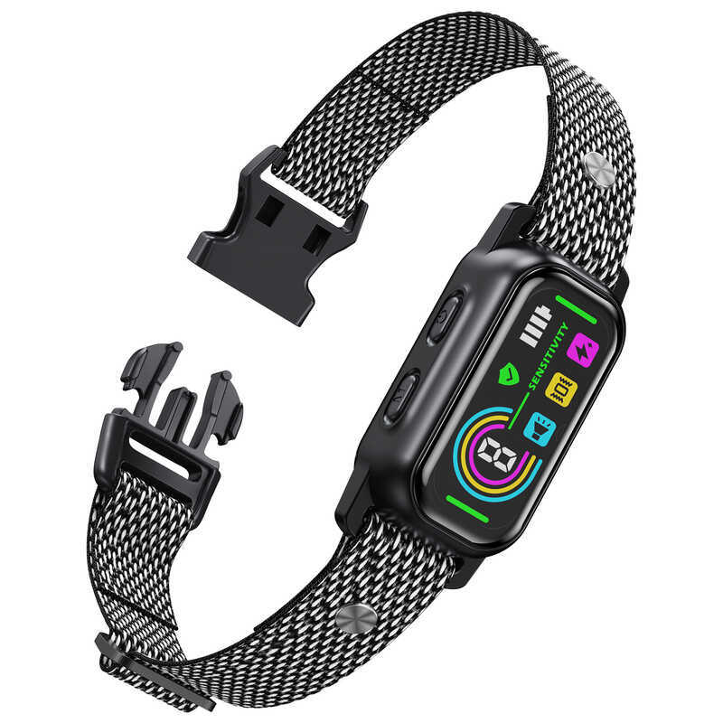 Nguồn Factory Bark Stopper Smart Pet Vòng cổ điện tử Huấn luyện chó Pet Bark Stopper