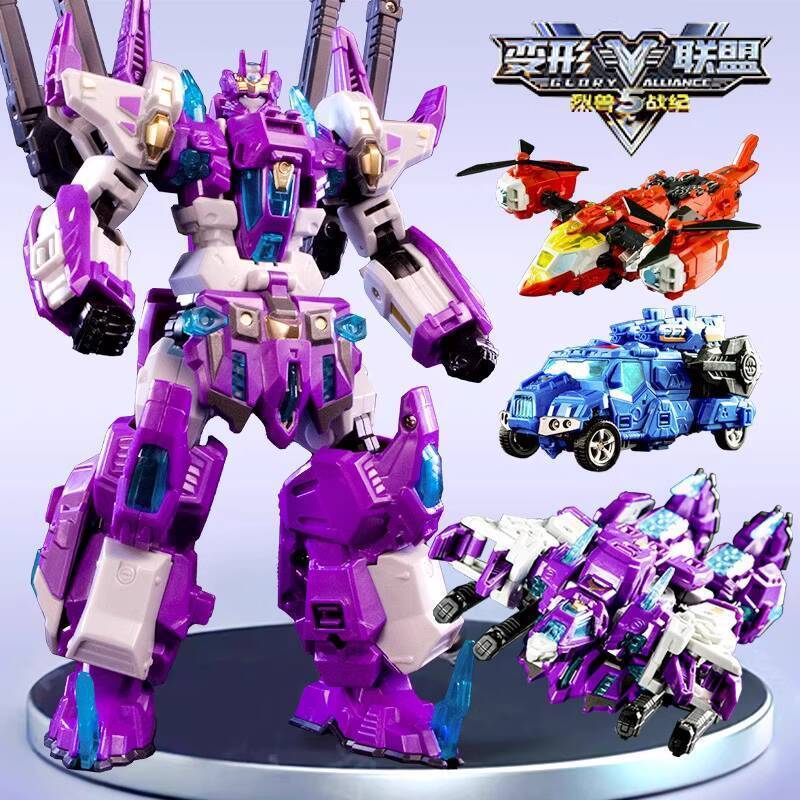 [Ảnh thật/Sẵn] Đồ chơi robot ô tô biến hình Transformers Alliance 5 Beast Wars Spirit Pulta cho bé