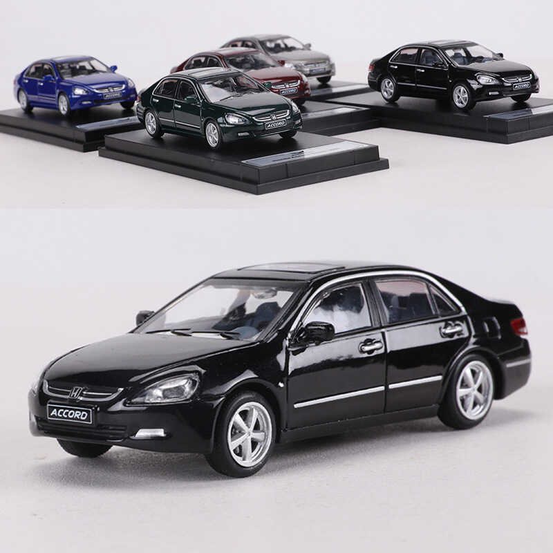 DCT 1: 64 Honda Accord thế hệ thứ 7 Mô phỏng Bộ sưu tập mô hình ô tô hợp kim Đồ trang trí