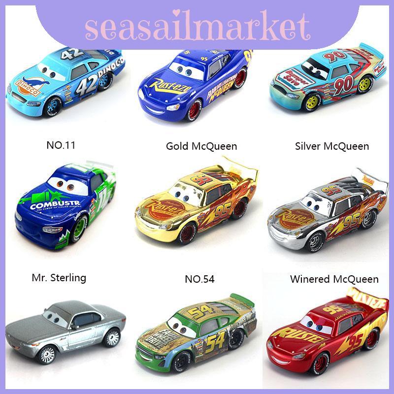 Xe Ô Tô Chính Hãng 95 Xám Mcqueen Hợp Kim Mcqueen Xe Đồ Chơi Trẻ Em