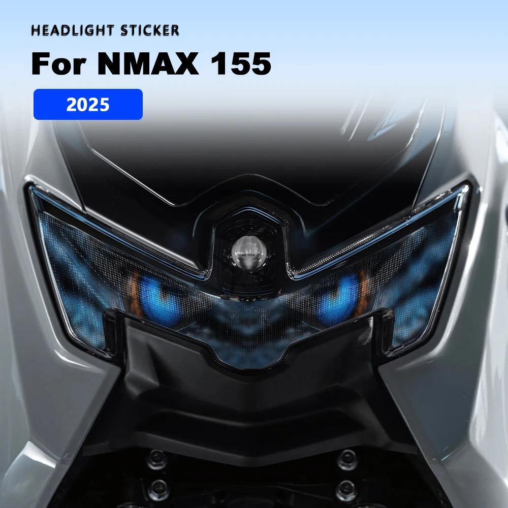 Xe Máy Đèn Pha Dán Chống Thấm Nước Đèn Pha Đề Can Cho Xe Yamaha NMAX N-MAX 155 TURBO NMAX155 V3 2025