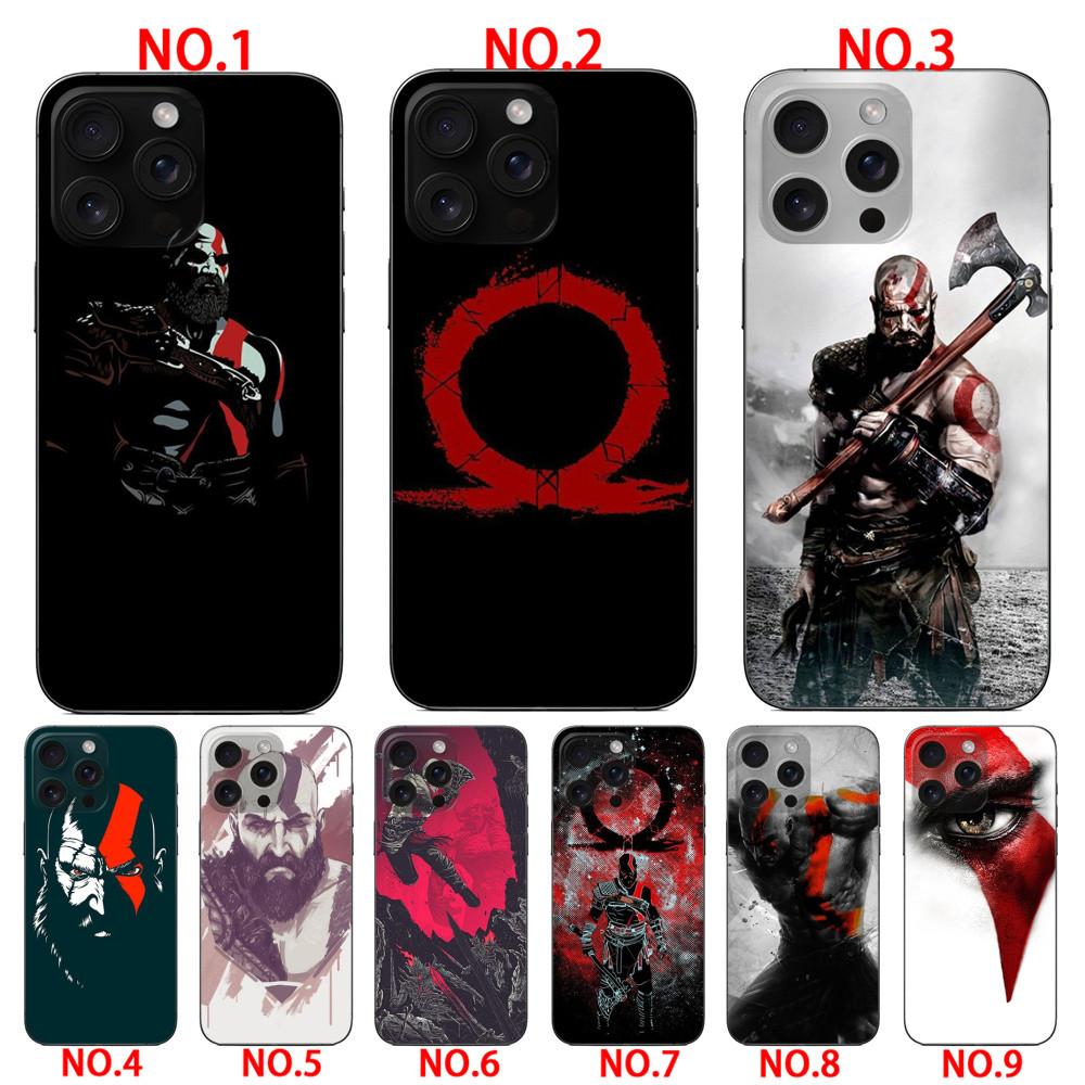 Ốp lưng God Of War cho Realme Note 50 C53 C51 Narzo 50A 8i Narzo 50 Realme 8 4G Real me 8 5G C11 202