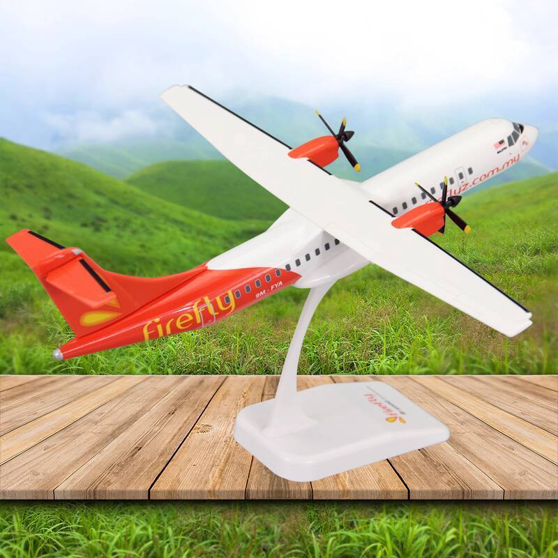 Mô hình lắp ráp ABS Malaysia ATR72-500 FireFly, máy bay chở khách có cánh quạt FireFly