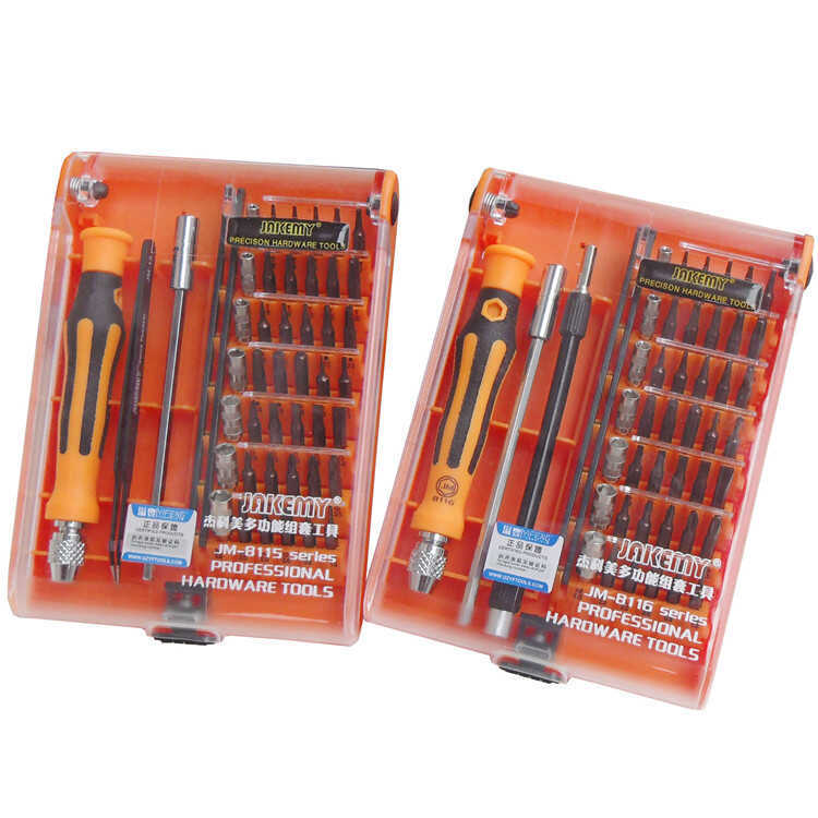 JAKEMY / JAKEMY Bộ tuốc nơ vít 45 trong 1 Công cụ tháo gỡ iPhone 8115 8116