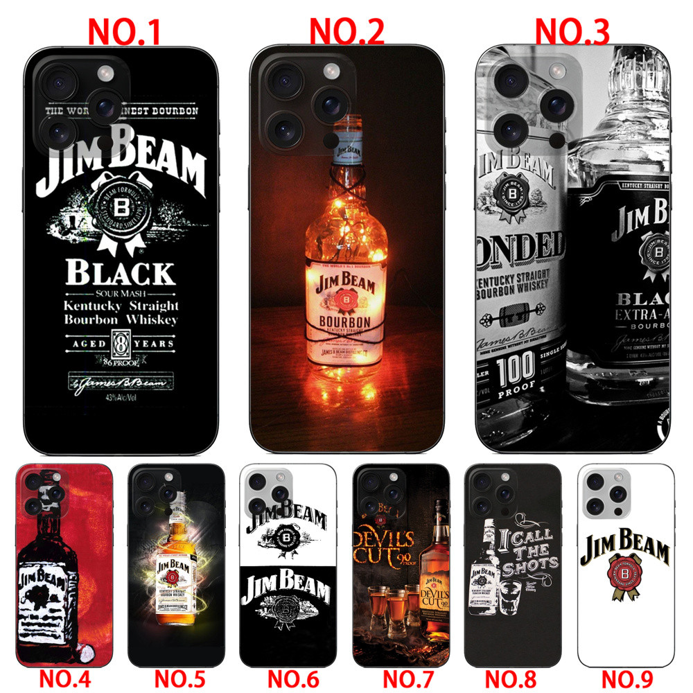 Ốp điện thoại mềm TPU Jim Beam Whisky cho Xiaomi 11 11 Lite MI POCO X7 pro POCO X3 X3 pro X3 NFC POC