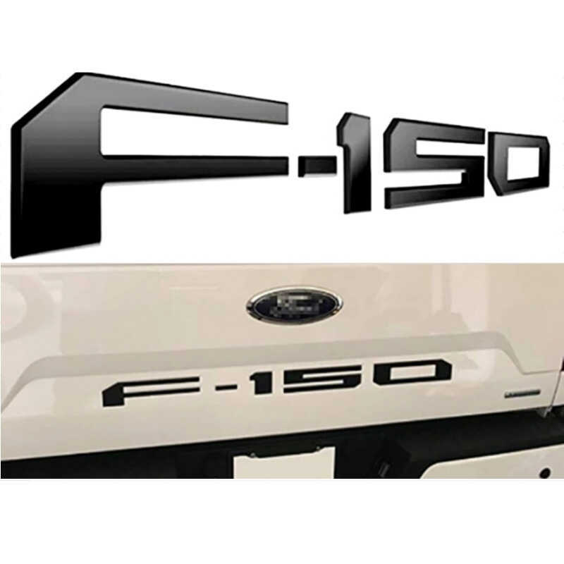 Raptor F-150 Logo Ô Tô F150 Phía Sau Thân Đường Rãnh Logo Đuôi Trang Trí Nhãn F150 Logo Ô Tô Thân Nh