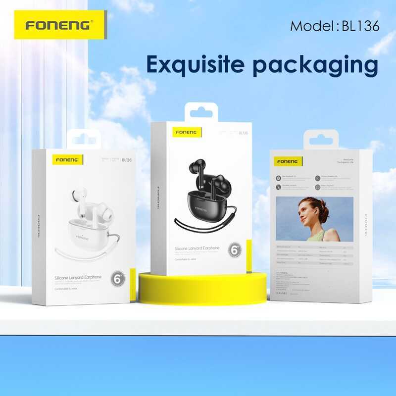 Tai nghe Bluetooth BL136 thương hiệu FONENG FONENG Tai nghe Bluetooth Tai nghe nhét tai