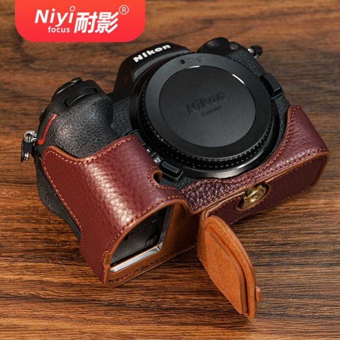 Đế Da Chính Hãng Naiying Thích Hợp Cho Nikon Z5 / z6 / z7 / z7II / Z62 / ZFC Bao Da Túi Camera Bảo V