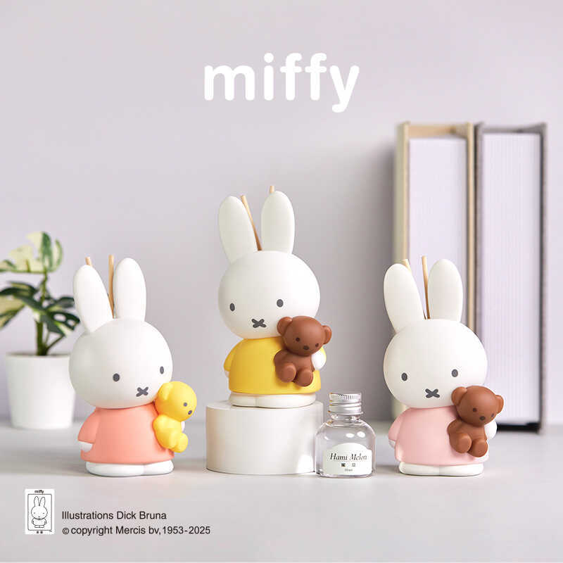 Chính hãng miffy miffy miffy Fragrance Series Fireless Aromatherapy Car Trang trí nội thất Hình-Made