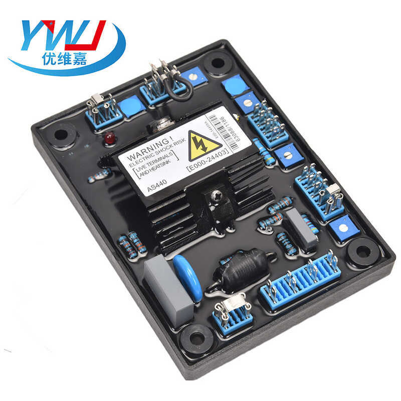 AS440 Nhà máy nguồn AVR Phụ kiện máy phát điện Diesel Bộ điều chỉnh điện áp tự động Bảng điều chỉnh 