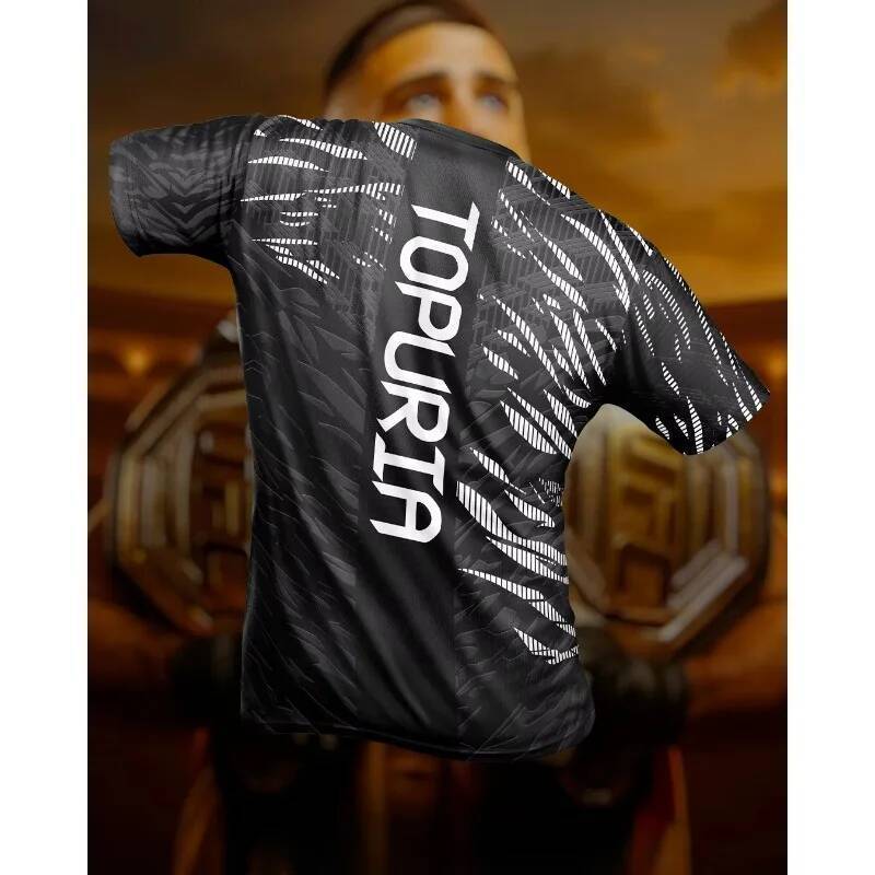 Áo sơ mi thể thao nam dành cho UFC Bullfighter Ilia Topuria - Phù hợp tập luyện và đấu vật