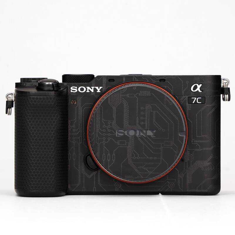 Thích Hợp Cho SONY A7C Thế Hệ Phim Bảo Vệ Camera SONY a7c Body Sticker Da Họa Tiết Matte 3M