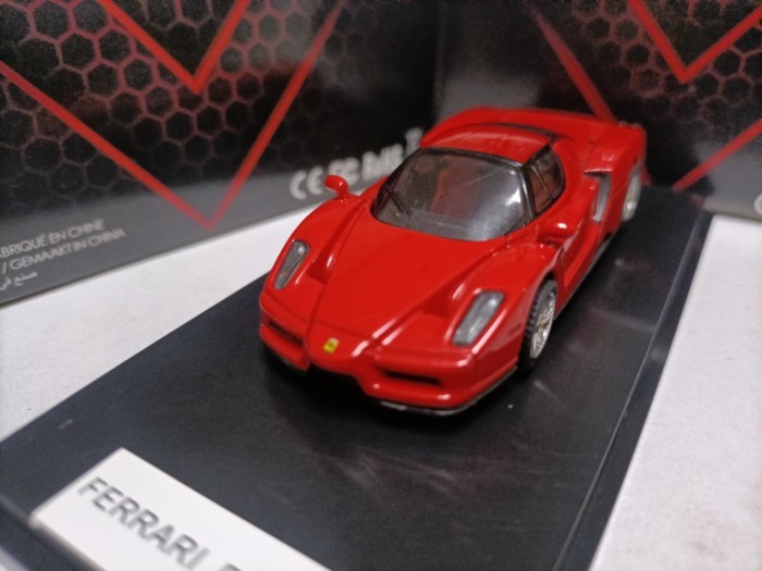 MiniDream 1 64 Nhà máy chính hãng Ferrari ENZO Hợp kim Supercar Model Ferrari ENZO