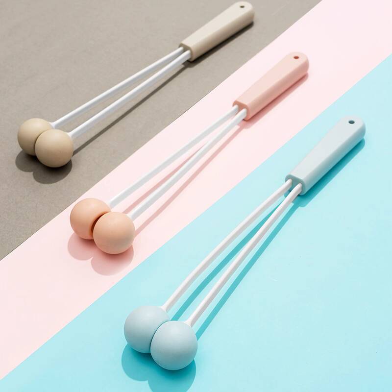 Búa massage silicone đôi MINISO, búa cầm tay MINISO cho cổ, vai và lưng