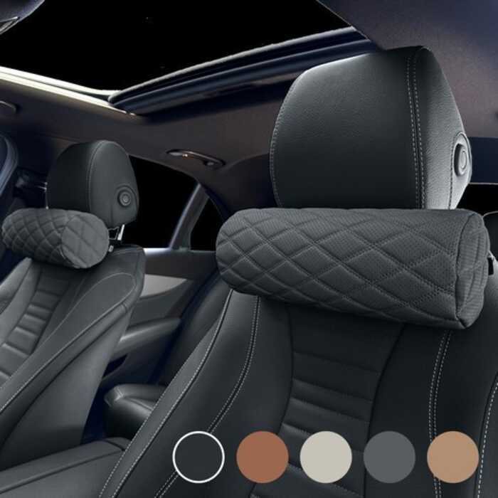 Hàn Quốc Hàn Quốc Tựa Đầu Ô Tô Bốn Mùa Đa Năng Gối Cổ Thoáng Khí Ô Tô Gối Nhớ Xe Ô Tô Cổ Xốp Gối