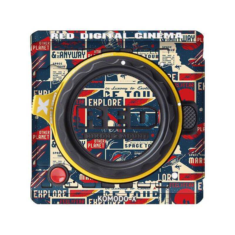 Thích hợp cho phim bảo vệ thân máy ảnh RED Komodo-X Komodo X Bao gồm tất cả da sợi Carbon