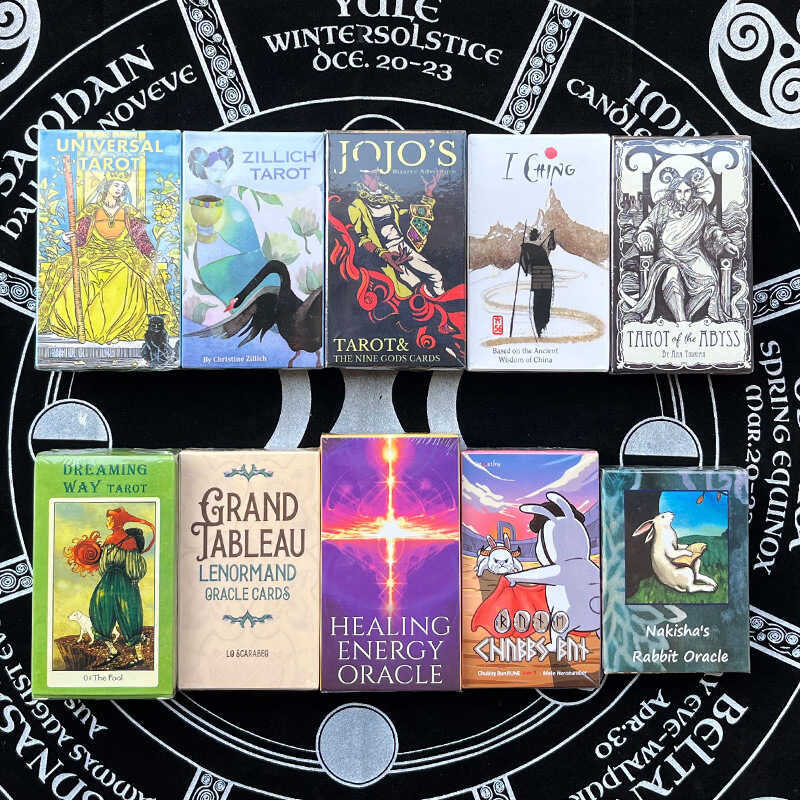 Ngoại Thương 5 Phiên Bản Tiếng Anh Tarot Cards Tarot Board Game Oracle Cards Solitaire Game