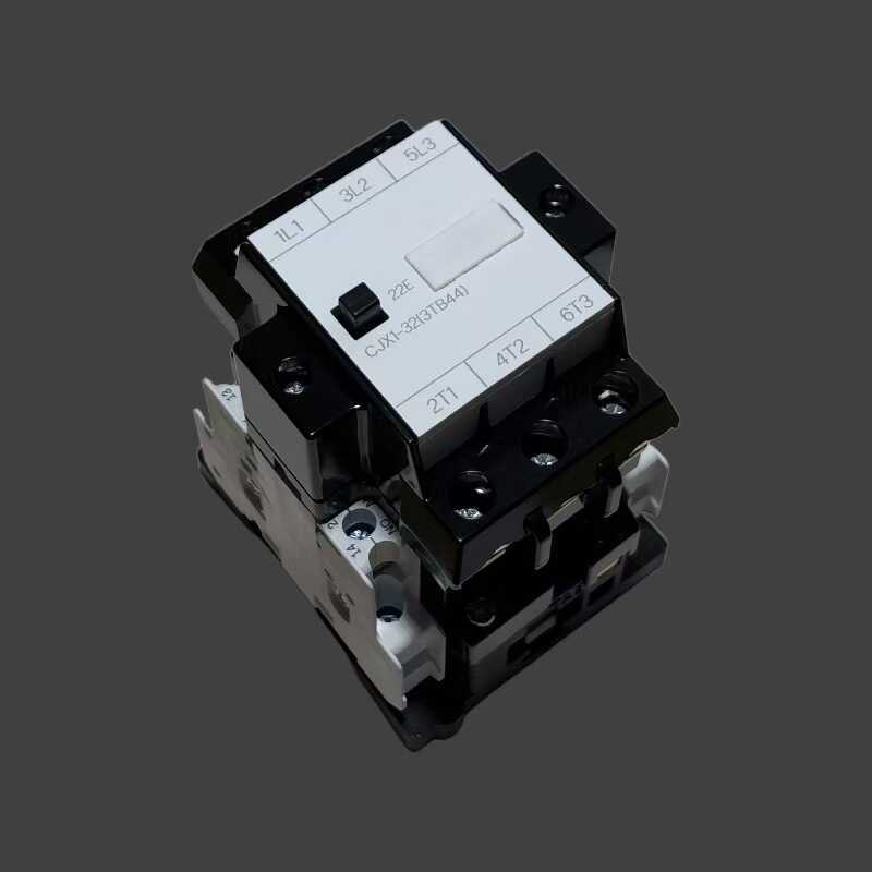 Nhà sản xuất Sản xuất CJX1-32 / 22 AC Contactor Hai Mở Hai Đóng Điện Áp Thấp Contactor Điểm Bạc Cont