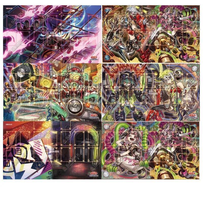 Yu-Gi-Oh Killer Tune Mix Series 600x350mm Battle Card Playmat TCG Anime Hoạt Hình Người Chơi Đơn Due