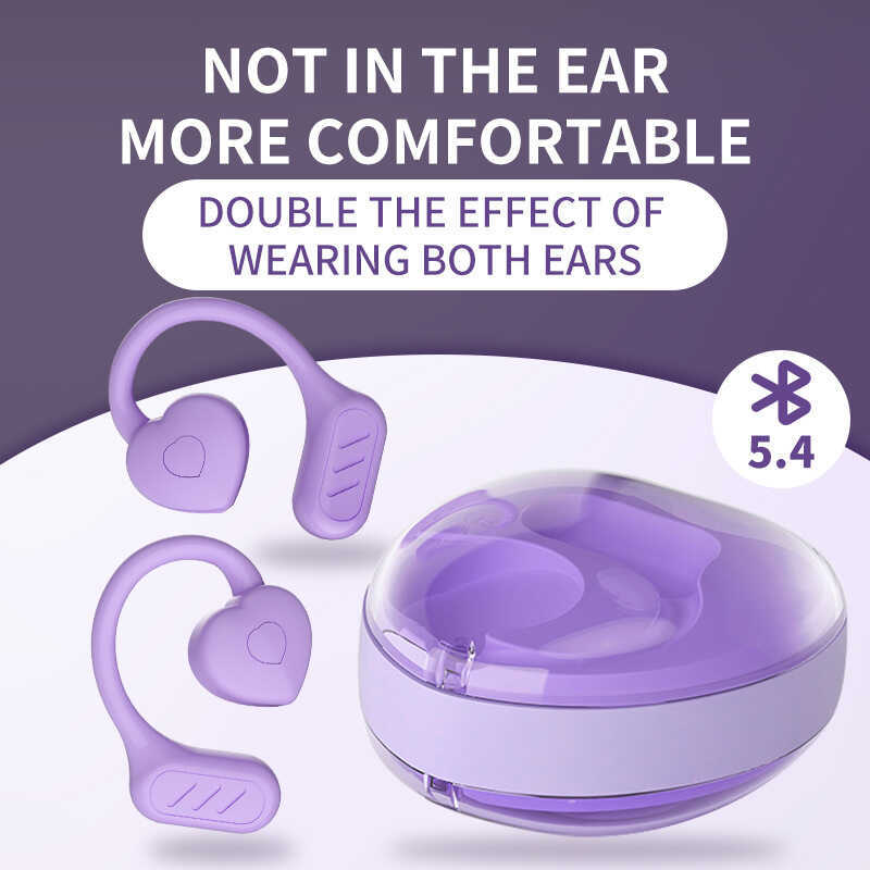 Tai nghe Bluetooth H520 Love OWS Tai nghe Bluetooth trong tai Cặp đôi Tai nghe Bluetooth TWS