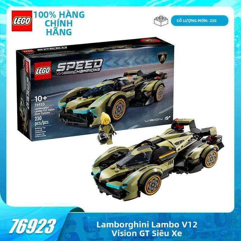 [LEGO] Đồ Chơi Lắp Ráp Lego Speedmaster Champion Series 76923 Xe Thể Thao Lamborghini V12 - Quà Tặng