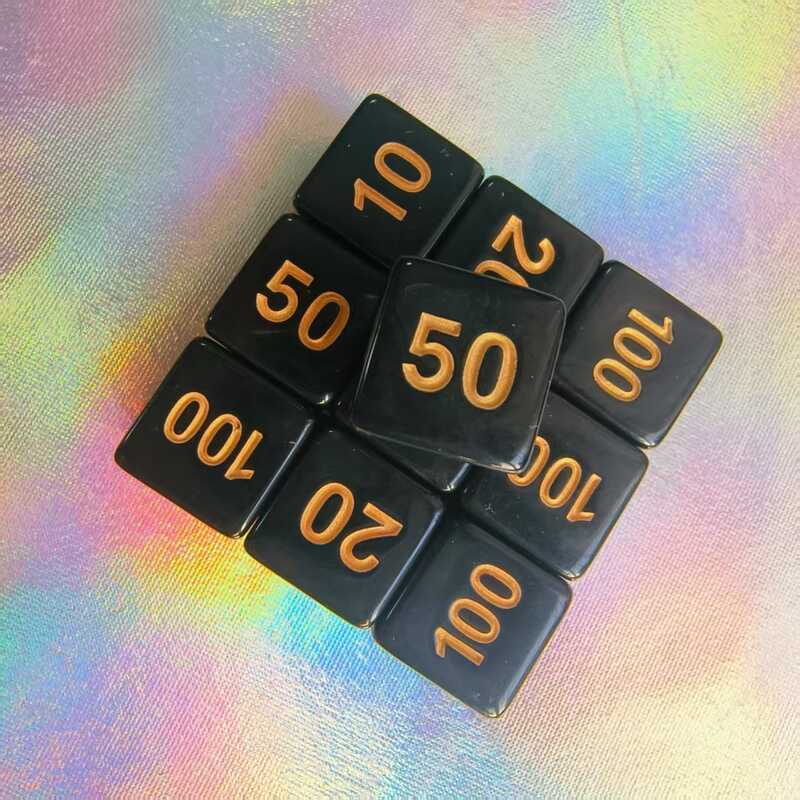 PTCG Pokémon Card Damage Counter Competition Chuyên dụng Dice Coin Pokémon Merchandise Board Game Đạ