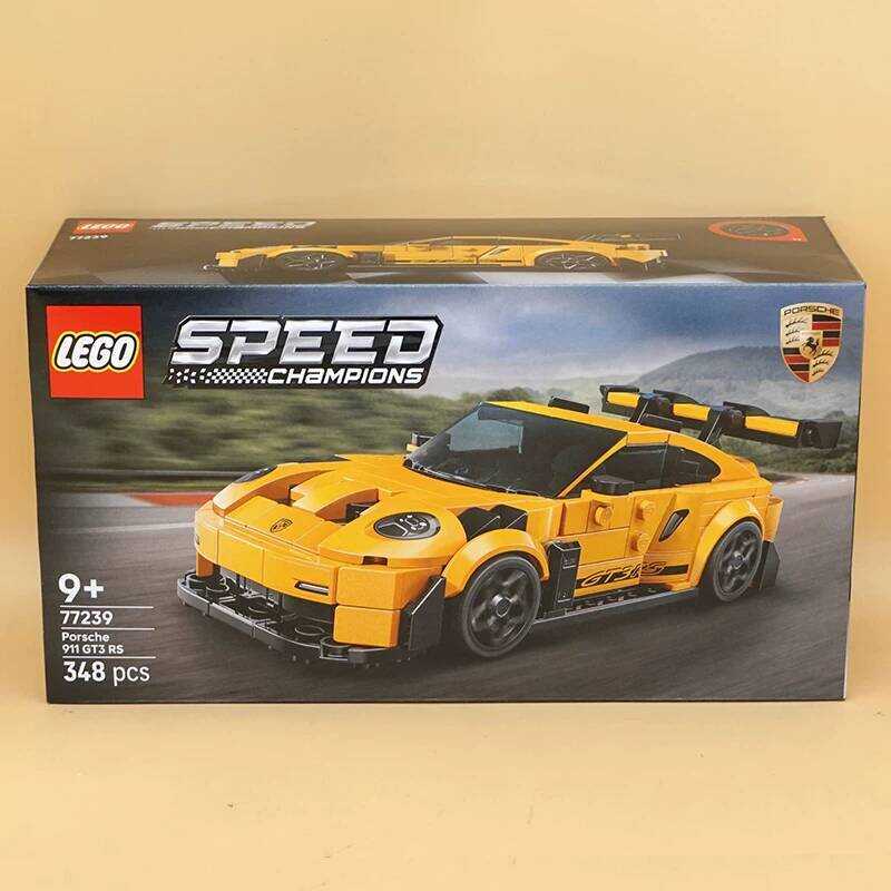 LEGO 77239 Porsche 911 GT3 RS Siêu Thể Thao Dòng Đua Xe Đồ Chơi Lắp Ghép