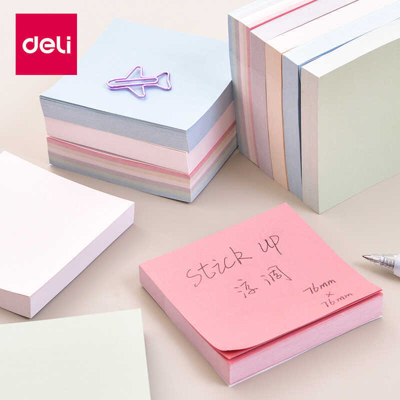 Notepad mạnh mẽ Giấy dán ghi chú sáng tạo Notepad có thể xé được Học sinh sử dụng Giấy dán tin nhắn 