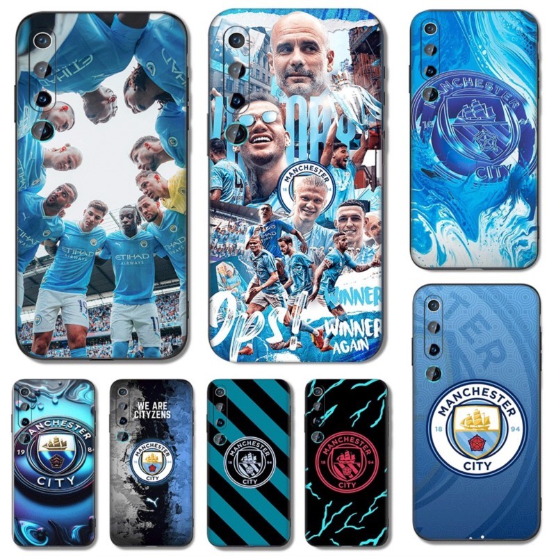 Ốp điện thoại TPU tương thích Xiaomi Poco F3 M3 X3 X4 Pro X3 NFC F4 GT C40 Vỏ bảo vệ mềm man city FC