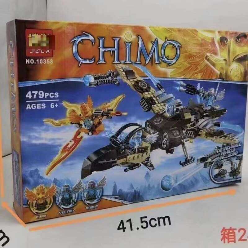 [LEGO] 10353 Ninjago Legend Qigong Series Attack of the Windhawk Fighting Blocks Toy Tương thích với