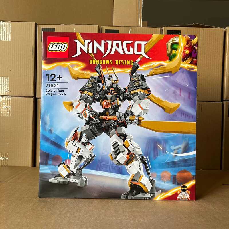 LEGO Ninjago 71821 Mô hình lắp ráp Rồng Titan của Cole dành cho bé trai