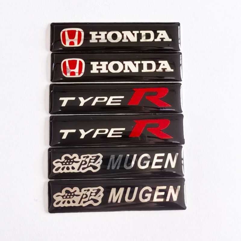 Nhãn dán trang trí ô tô chất lượng cao, logo HONDA MUGEN TYPE R TYPER cho Honda Typer.